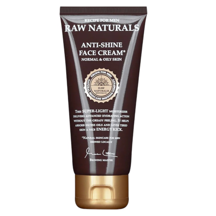 Крем за лице, Raw Naturals, Anti-Shine, 100% веган, 100 мл