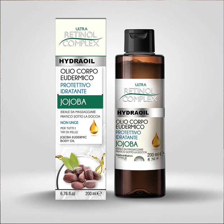 Ulei corporal eudermic cu Jojoba – 200 ml