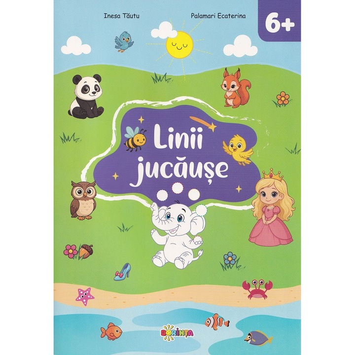 Linii Jucause, Inesa Tautu, Ecaterina Palamari, 2023, carte educativă pentru copii 6+