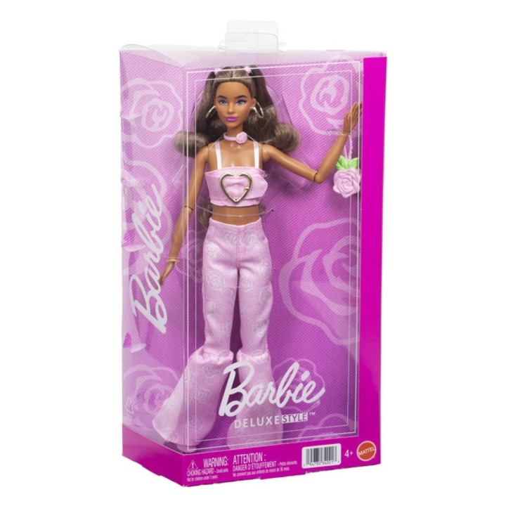 Set papusi Barbie prietene la moda, plastic, 2 buc, multicolor, pentru 4 ani