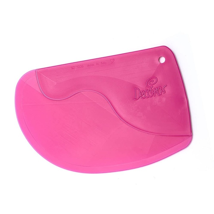 Decora spatulaleccapiatto, 14.5 cm, krémekhez és mázakhoz, tartós anyag, ergonomikus kialakítás