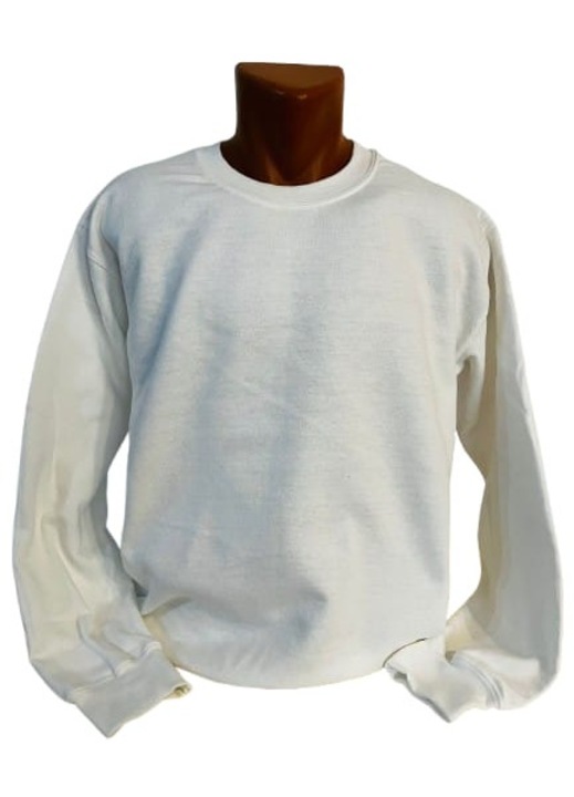 Hanorac bărbați Gildan, alb, bumbac/poliester, Alb