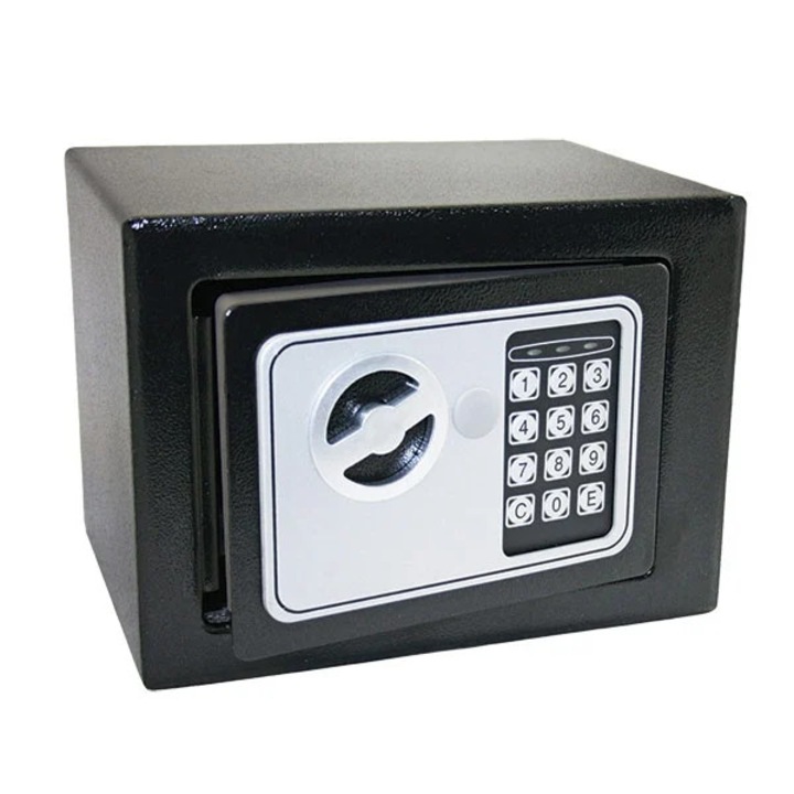 Seif Haba cu cifru, dimensiuni 17, 2x23x17, 1cm, 2 incuietori din otel, design compact