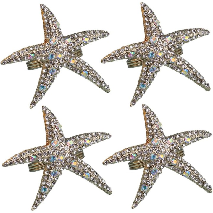 Set Servetele, 4 buc, RORPOIR, Metal