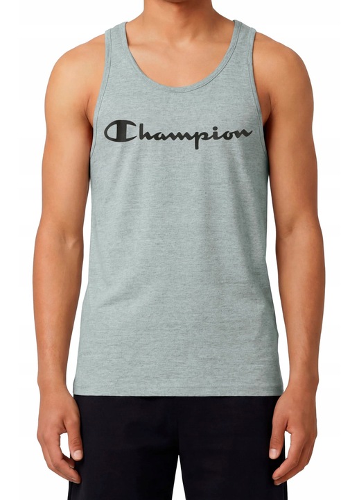 Champion sportpolo, szurke, pamut, Szürke