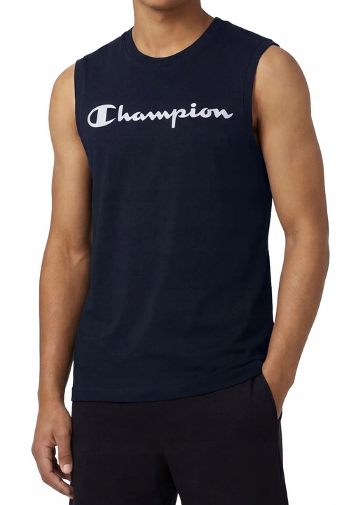 Champion polo, pamut, ujjatlan, Kék