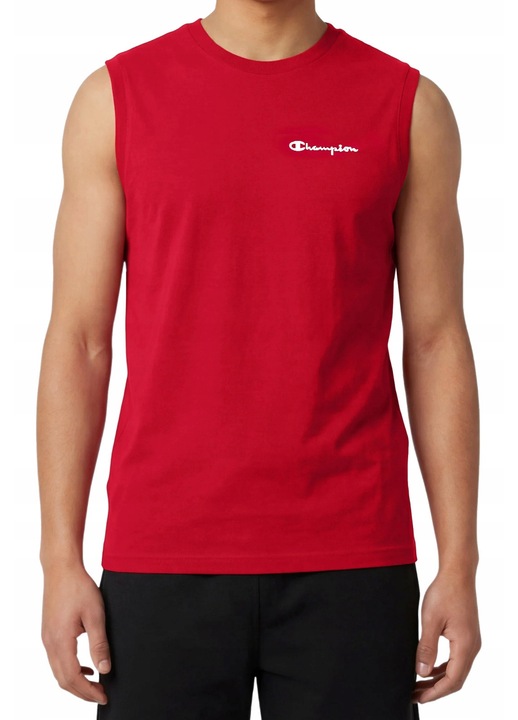 Champion ujjatlan polo, piros, pamut, Piros