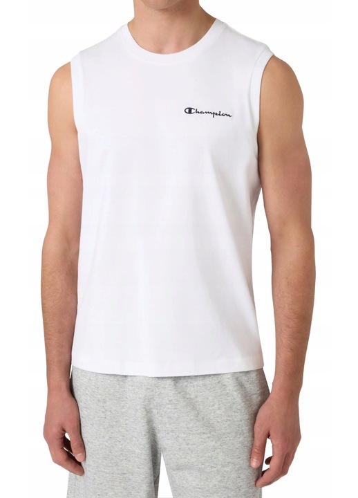Champion ujjatlan polo, feher, pamut, Fehér