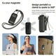 Camera Video Corporala 4K Ultra HD ENZIRO®, Body Cam WiFi, Rotatie 180°, Autonomie 8h cu Dock Magnetic, Waterproof 30m, Ecran HD 1.47”, 256GB, Unghi Larg 120°, Suport Bicicleta & Snur Magnetic