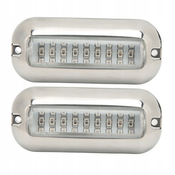 Lumina subacvatica LED 39 LED, albastra, inox, 5,2 W, IP68, 1,5 m