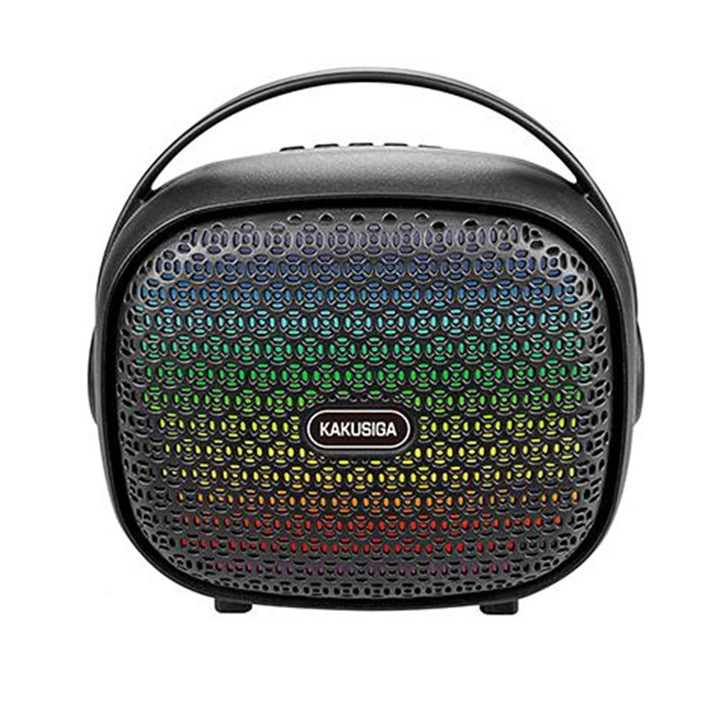 Boxa portabila KK-6102, Wireless BT 5.3, 8W, 1500mAh, Negru