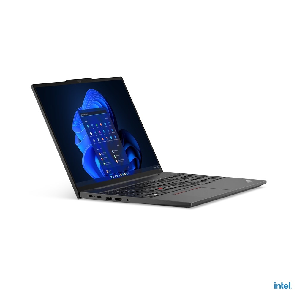 Laptop Lenovo ThinkPad E16 G1, 16" WUXGA Touchscreen, Intel® Core™ i5 1335U pana la 4.6 GHz, 16 GB RAM DDR4 3200, 512 GB SSD, Intel Iris Xᵉ Graphics, Windows 11 Pro, Graphite Black 512 GB