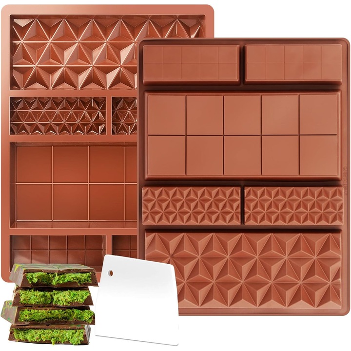 Forma Silicon Ciocolata 6 in 1, Non-Aderent