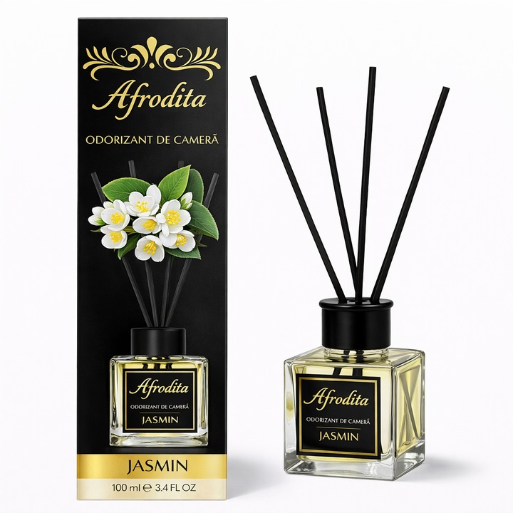 Szobaillatosító pálcikákkal, Afrodita, Jázmin, 100 ml