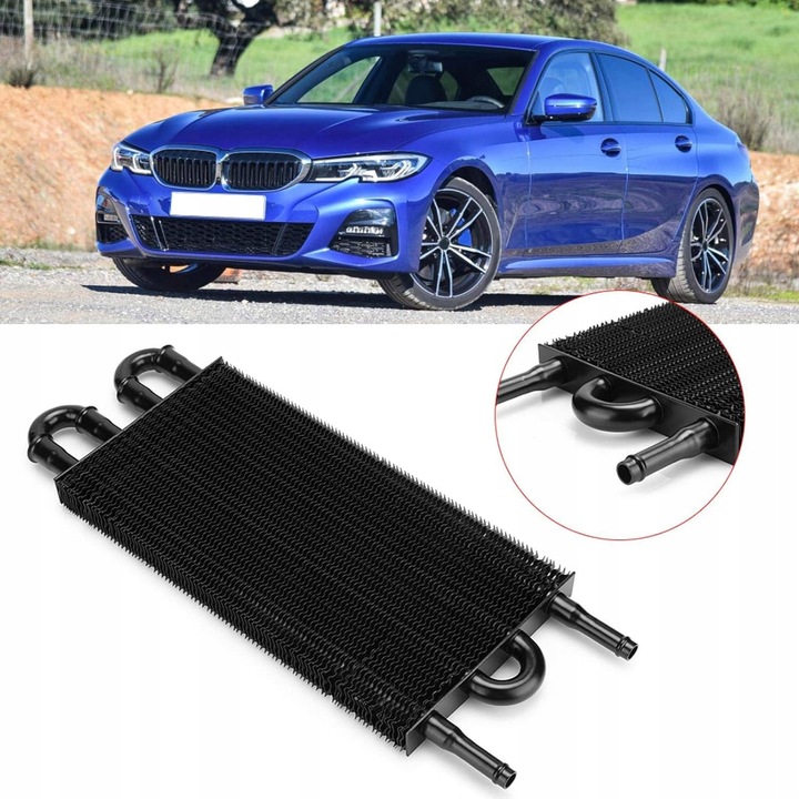 Univerzális olajhűtő sebességváltóhoz, 4 soros, autóalkatrész