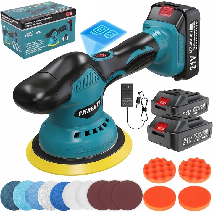 Polizor Zosudull, 8 reglaje, 5500RPM, 2x baterie 21V