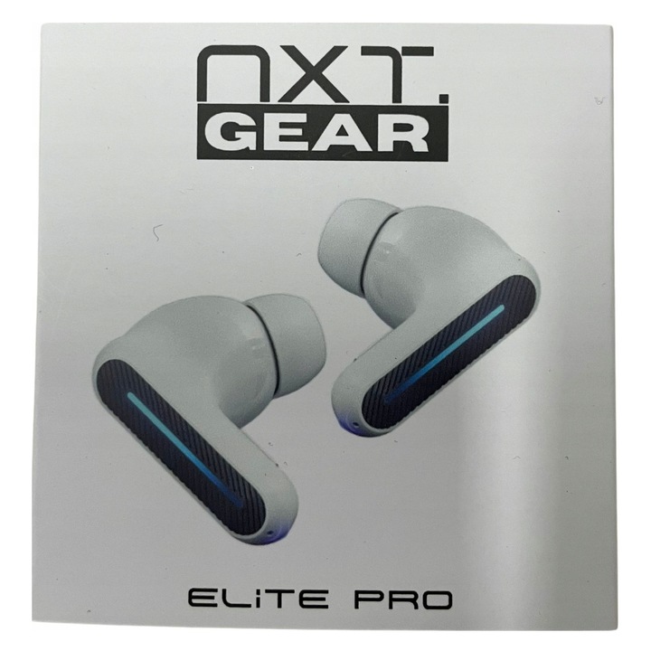 Casti wireless NXT.Gear ELITE-PRO, set, sunet clar, bass puternic, gri