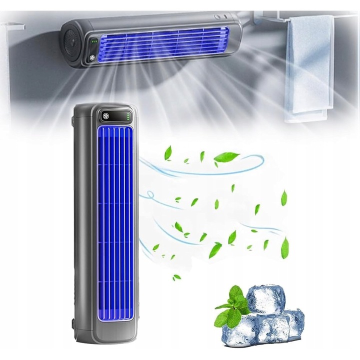 Ventilator coloana, 3 viteze, silentios, 30x45cm