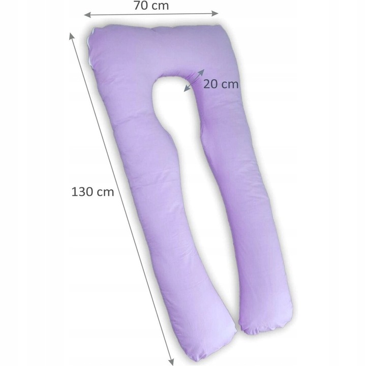 Perna de sarcina MKS tip U, hipoalergenica, 120x60cm, multifunctionala