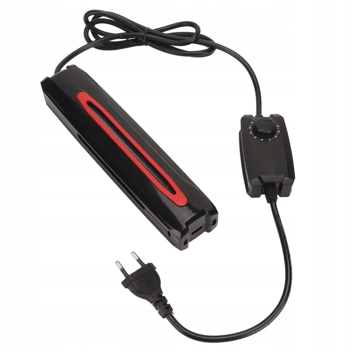 Merülő akvárium fűtőtest 500W, termosztát, 16-34°C, 23cm