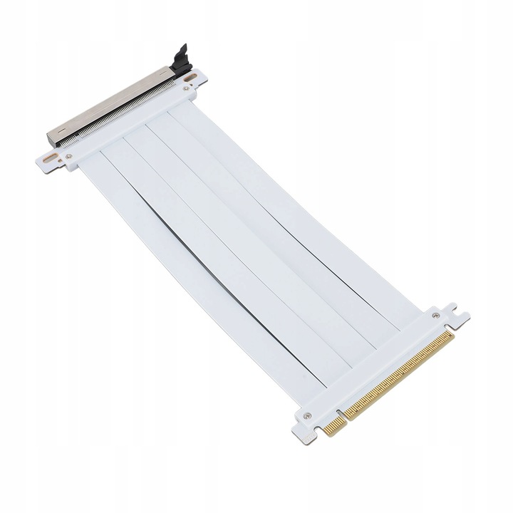 Kabel PCI-E 5.0 x16 vertical, 128 Gb/s, alb, 20cm