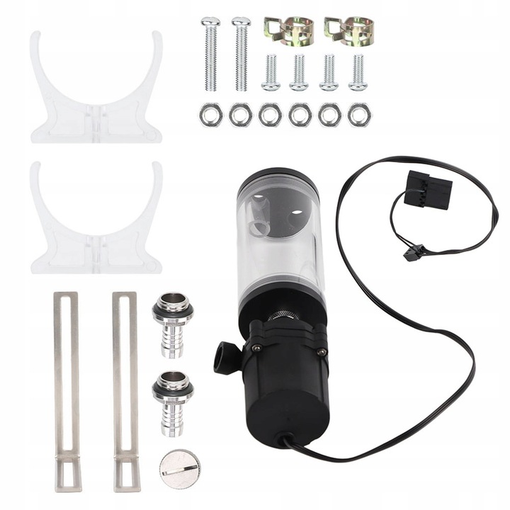 Rezervor de racire cu apa SC600, 19W, 600L/H, dimensiuni 19x5x5cm, set complet