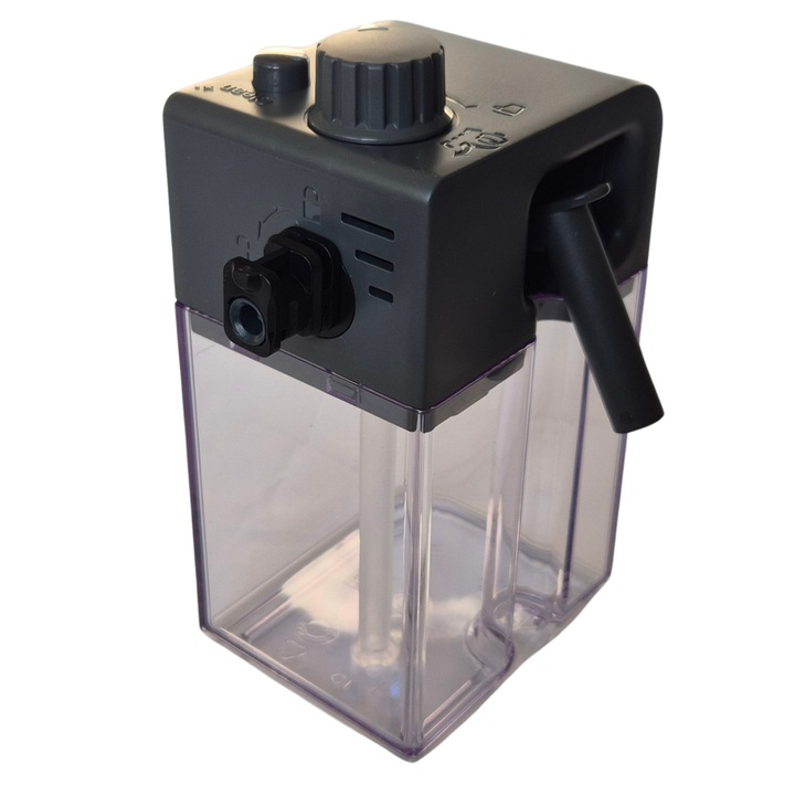 Pojemnik pentru lapte De'Longhi pentru espressoare Nespresso Lattissima Touch, cu capac, material durabil