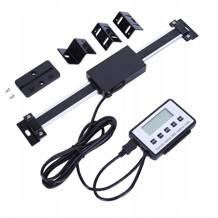 Set de citire digitala 0-150mm, aluminiu, negru, 28,5cm