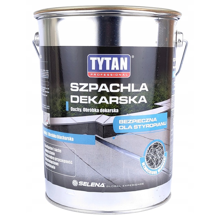 Masa de etansare pentru acoperisuri Tytan Professional 5kg, rezistenta la conditii atmosferice, elastica