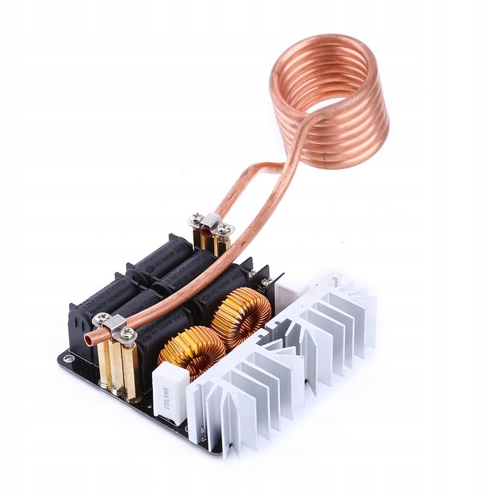 ZVS indukciós fűtőmodul 1000W 12-48V, komplett készlet, 40mm x 50mm