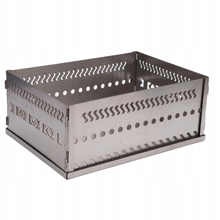 Cos pentru pietre de sauna din otel inoxidabil, mare, universal