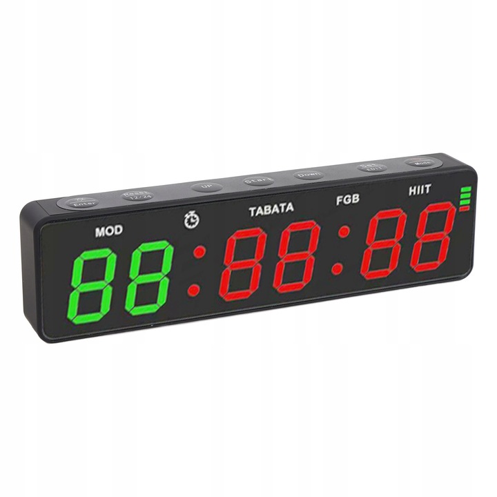CRONOMETRU PORTABIL PENTRU SALA, CEAS LED PENTRU ANTRENAMENT PE INTERVALE