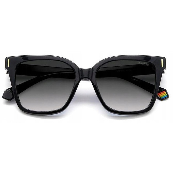 Ochelari de soare Polaroid PLD 6192 807, gri gradal, cu polarizare, set cu etui