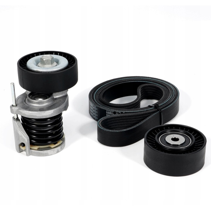 Set Napinator Curea 3 piese Audi A4 B8 A5 A6 C6 Q5 2007-2016, 1580mm, 6 zabrele