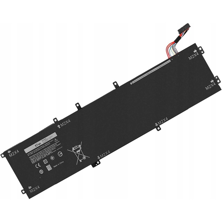 Baterie laptop 6GTPY pentru Dell XPS 15 9560 9570 7590 Precision 5510 5520 5530, 11.4V, 97Wh, Neagra