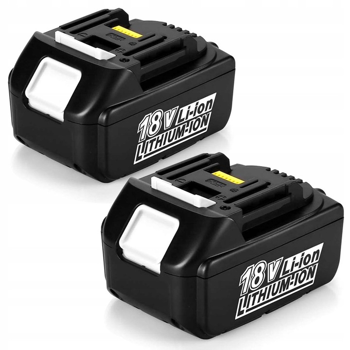 Set 2 acumulatori 18V 5.0Ah Litium-ion pentru scule electrice