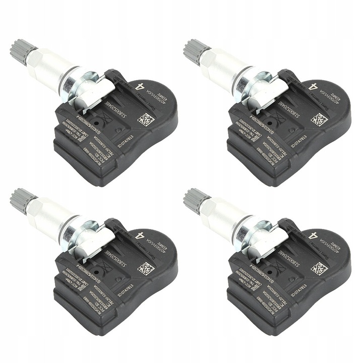 Set 4 senzori monitorizare presiune pneuri Nissan 40700-3VU0A, 433 MHz, montaj exterior