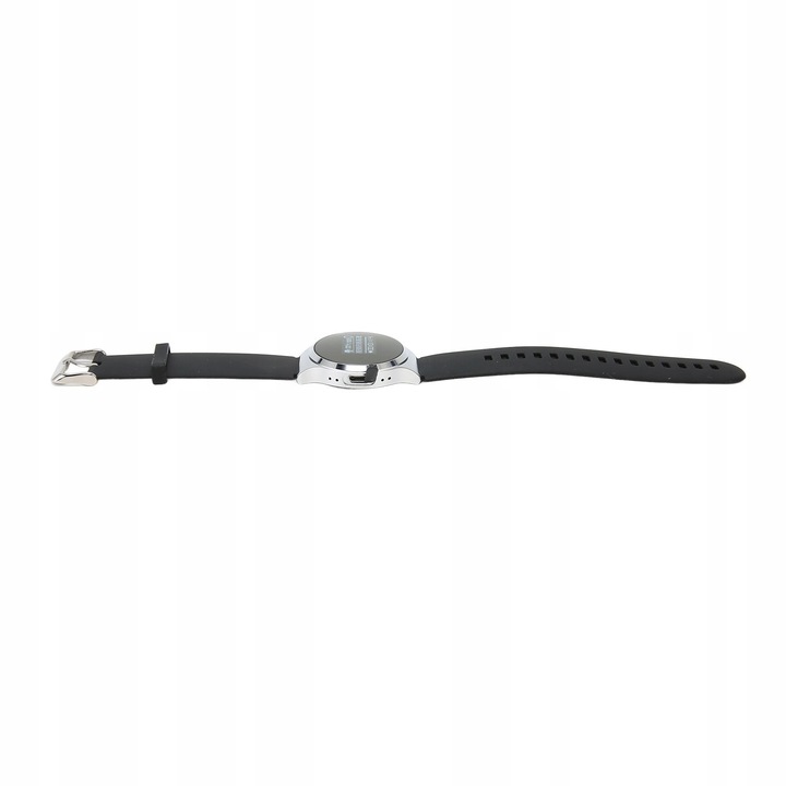 Ceas cu camera spion si dictafon, control inteligent al vocii, negru