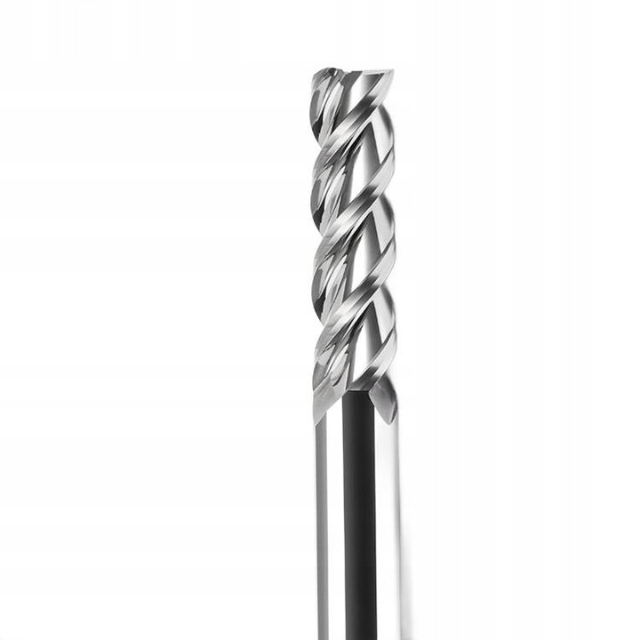 Freza deget 18x45x18x100mm HRC55 pentru aluminiu, TiSiN