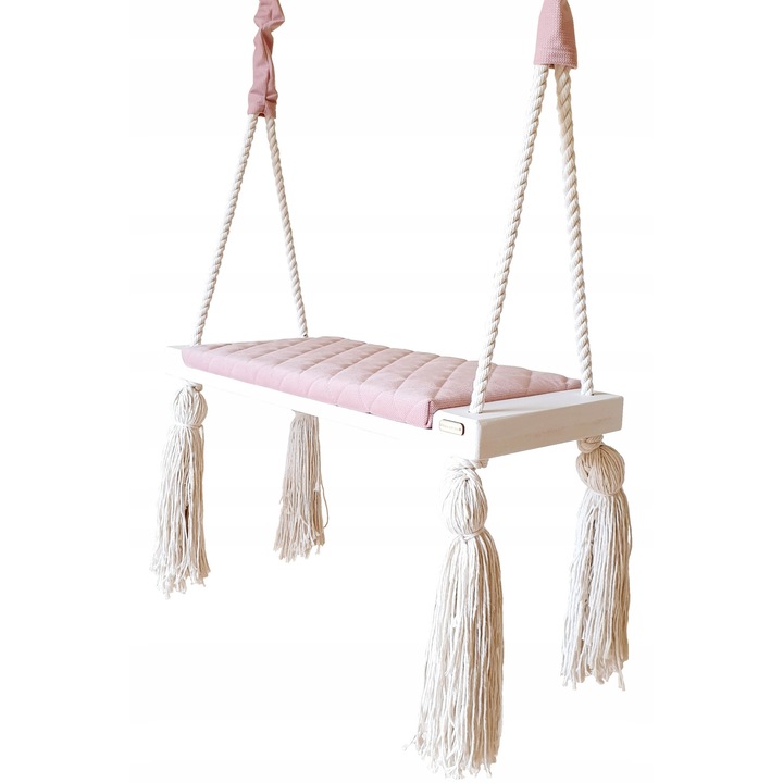 Детска люлка, Create For You, розова, 58x24x4 см, капацитет 70 кг