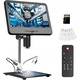 Andonstar AD210 digitális mikroszkóp, 10,1 hüvelykes, komplett készlet, LED világítás, 32G