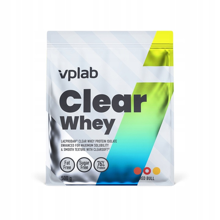Proteine, VPlab, Clear Whey, Red Bull, 500g