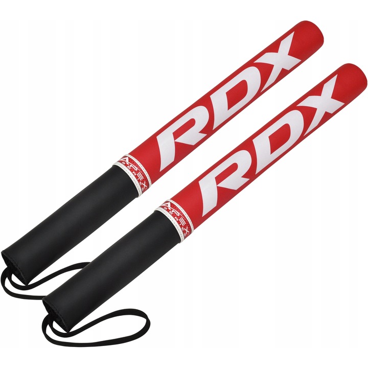 Baton pentru antrenament, RDX PRO APEX A4, rosu, 2 buc