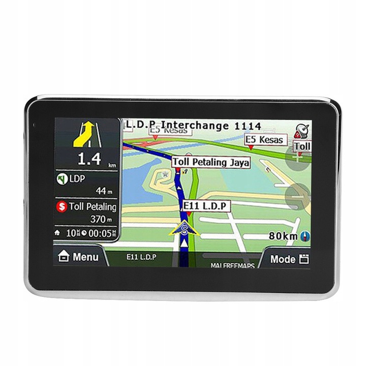 Navigatie GPS Q5 5" TFT HD, Európa térkép, FM, Multimédia, 8G
