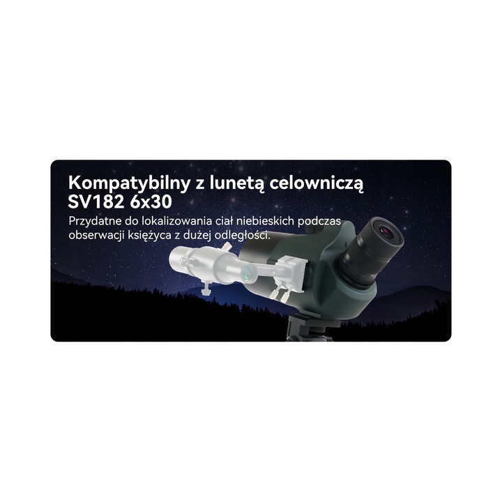 Luneta de observatie SV41Pro Mak, 28-84x80, ocular detasabil 1,25", waterproof, 1,8 kg, pentru observatii astronomice si observarea pasarilor