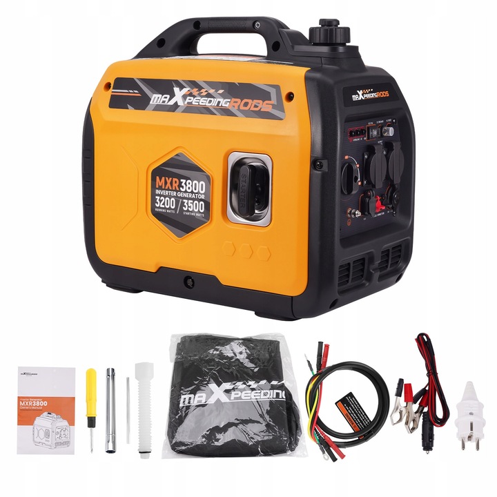 Generator inverter 3.5KW Maxpeedingrods, 3200W, 58dB, 21kg, 48x29x44cm