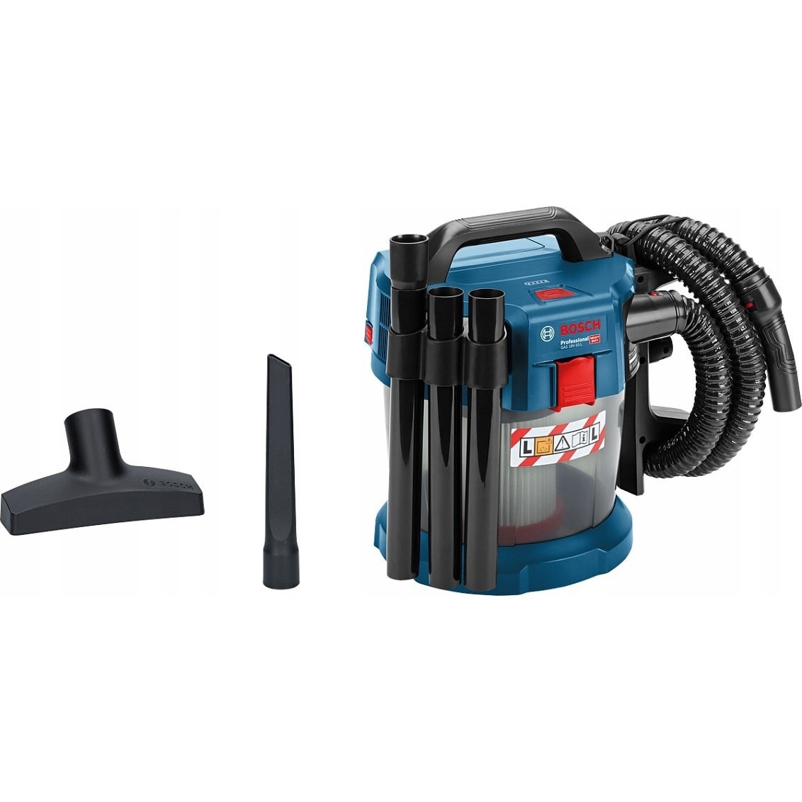 Aspirator industrial Bosch GAS 18V-10 L, 10L, 18V, 4,7 kg, fara sac, set accesorii