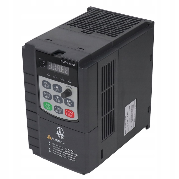 Inverter, 5.5KW 13A, 3 fázis, PID vezérlés, AC380V, szett
