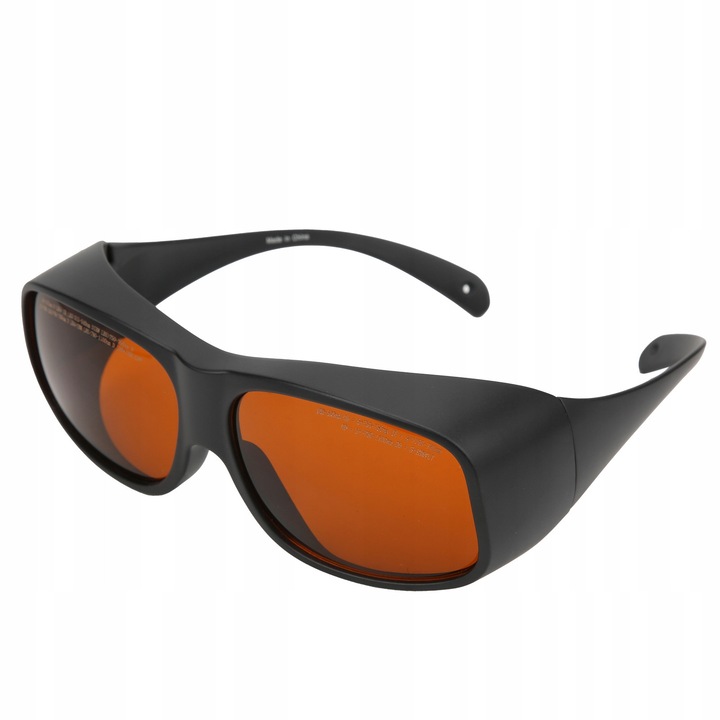 Ochelari de protectie laser, set cu husa si stergator, 180-1100nm