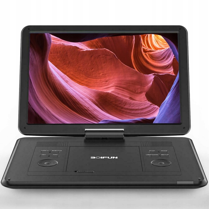 Player DVD auto ieGeek, 17.5'' LCD, 5000mAh, violet